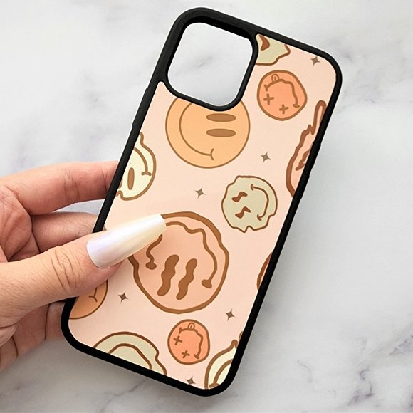 Retro Groovy Smiley Face Case - Picture 1 of 4